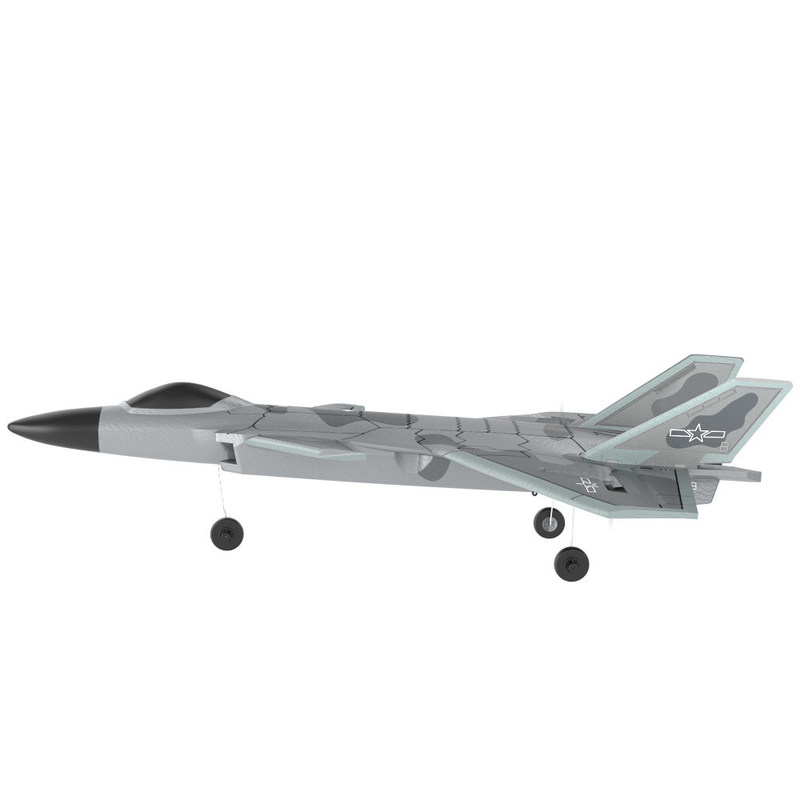 F22 Kampfflugzeug Spielzeug 2.4g 4ch RC Flugzeug Festflügel Flugzeug Outdoor Spielzeug Drohne Qty/Ctn 18PCS/CTN Controller Batterie AA