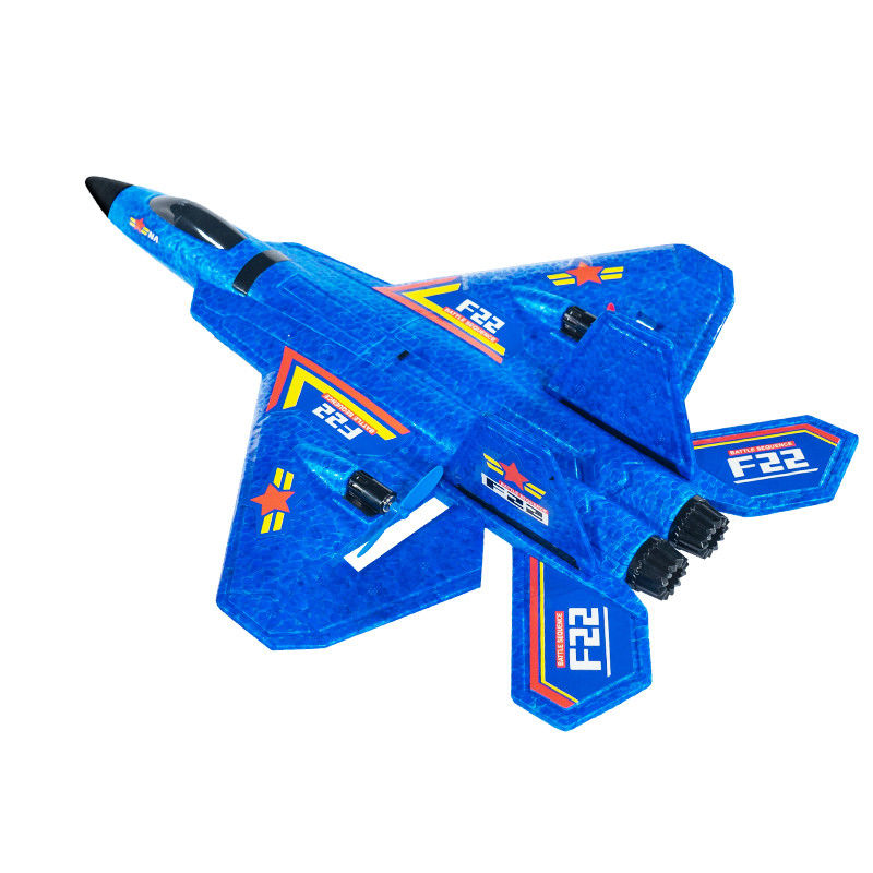 F22 2.4g 2.5ch Wasserdichtes Schaumflugzeug Flugzeug Spielzeug R4s Rcm Jet Fighter Glider Flugzeug Fernbedienung Flugzeug Flugzeug Rc Flugzeug