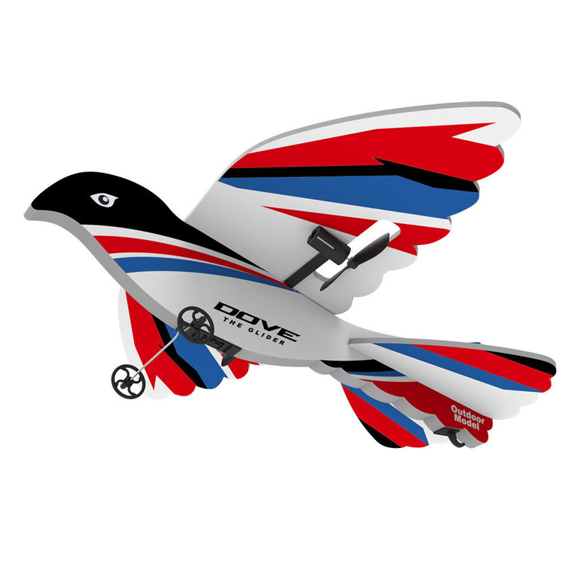 RC Flugzeug für Kinder 8-10 Minuten Spielzeit 3,7V 220mAh Batterie inklusive 2,4G Funksteuerung