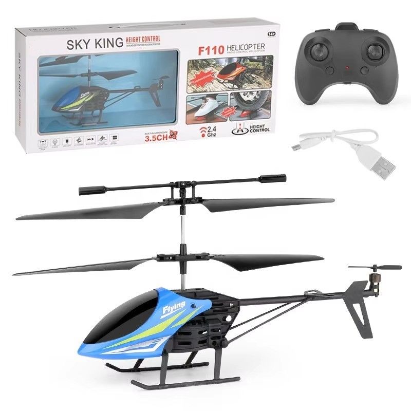 F110 3.5 Kanal Spielzeughubschrauber 2.4Ghz Fernbedienung Hubschrauber Mini Rc Hubschrauber Outdoor Video Aufnahme Auflösung keine