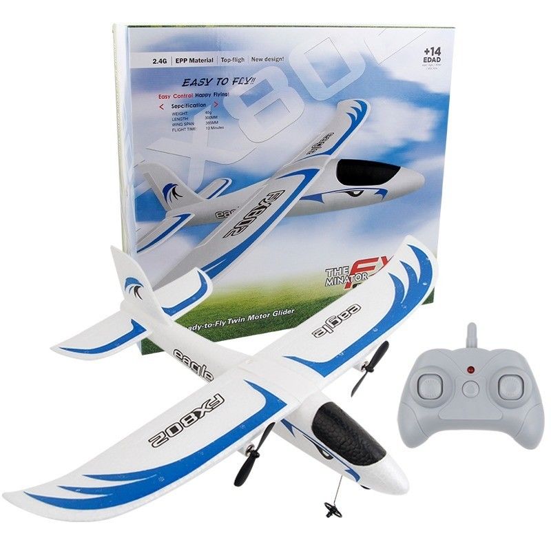 Superglider Fx802 2.4g 2ch Epp Schaum-Fernsteuerung Gleitermodell bereit für den mittleren Betrieb
