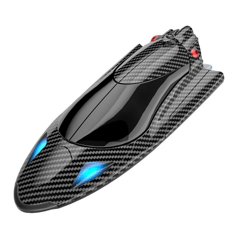 8 bis 13 Jahre Altersbereich Rc Fernbedienung Schnellboot Hochgeschwindigkeit 40 Km/h Jetboot Led Licht Umgedrehte Wiederherstellung 2,4 g Erwachsene und Kinder