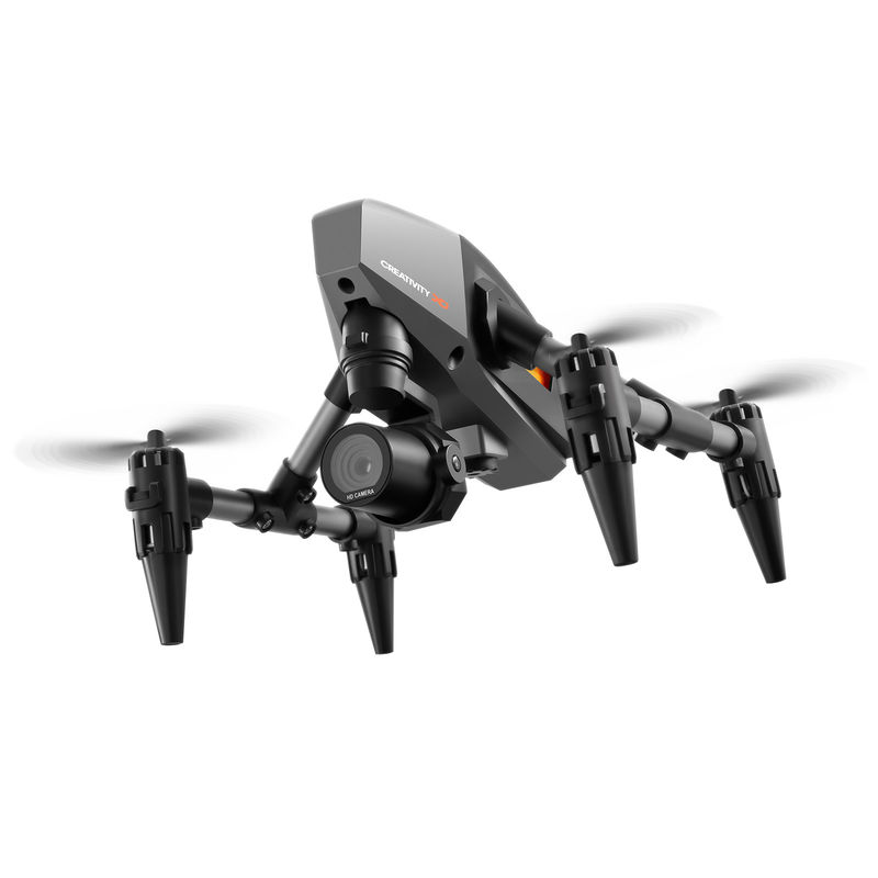HUGTEC XD1 4K Kamera Klappbare Mini-Drohne Pro Dual Headless Modus 45 Minuten Ladezeit für unglaubliche Leistung