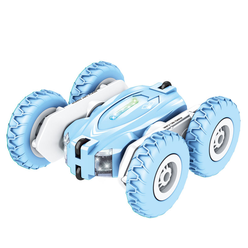 Elektro-Stunt-Auto Doppelseitig Schwing-Arm Tumbling-Auto Fernbedienung Hochgeschwindigkeits-Spielzeug für Kinder