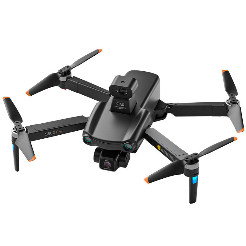 S808 Drohne 360 Hindernisvermeidung Bürstenlos Drei-Achsen Eis Anti-Schütteln Ptz 8k Ultra-klar Luftfotografie GPS Rc Flugzeug